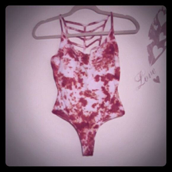 Hand made Tie dyed Aveto Bodysuit S - Picture 1 of 4